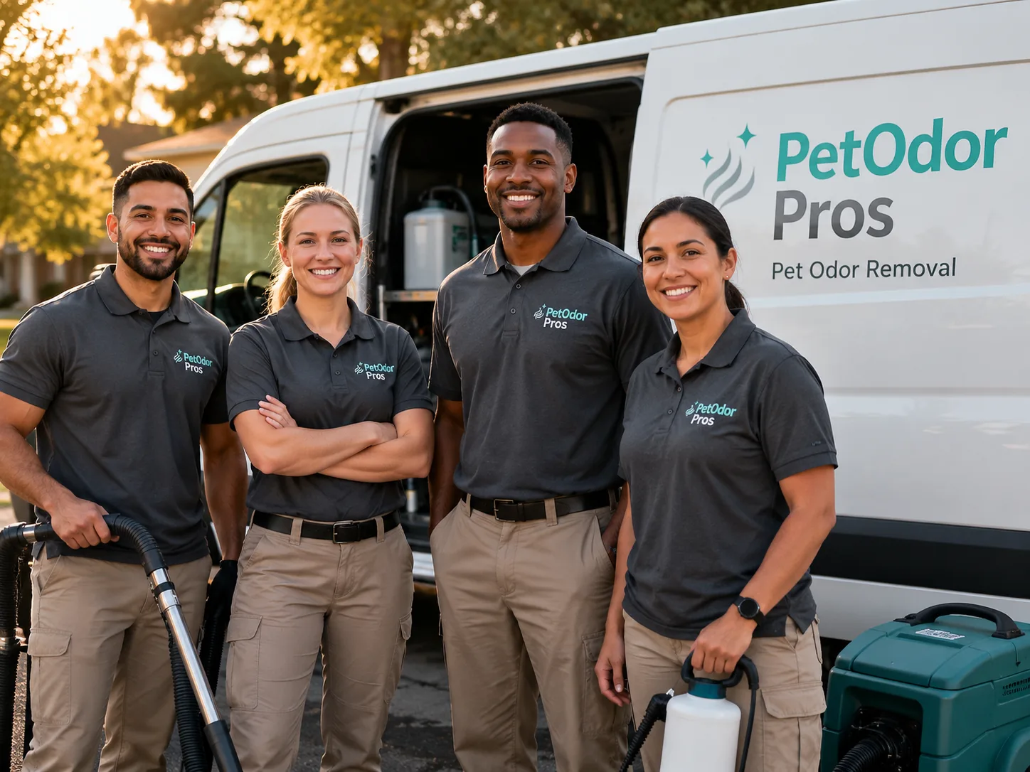 Pet Odor Removal team serving Buckley, MI